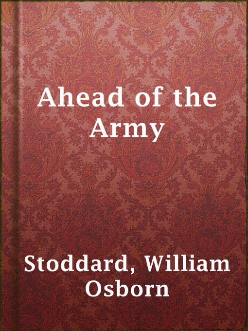 Cover image for Ahead of the Army